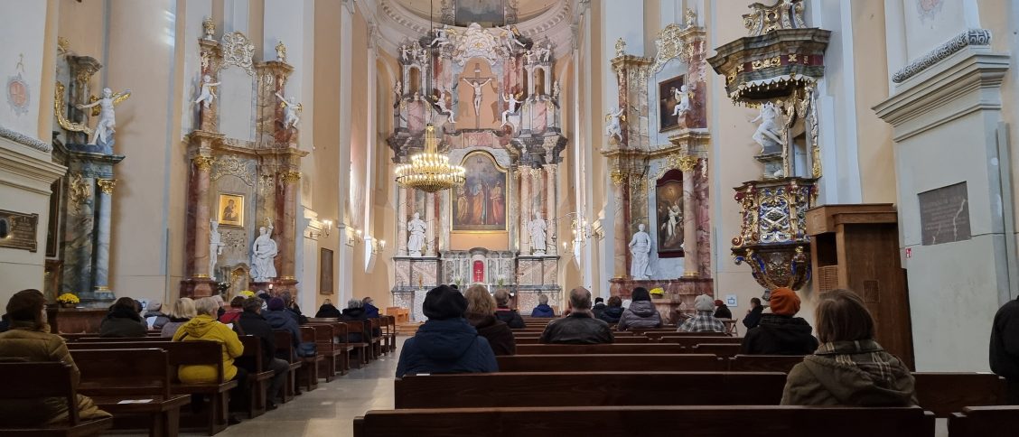 Intérieur de l'Église Saint-Jacques-et-Saint-Philippe de Vilnius