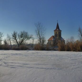 Church in Snow