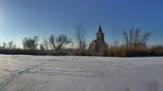 Church in Snow