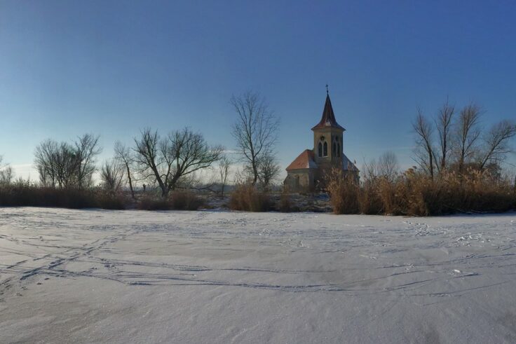 Church in Snow